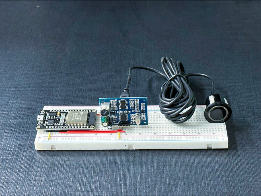 JSN-SR04T Circuit Setup