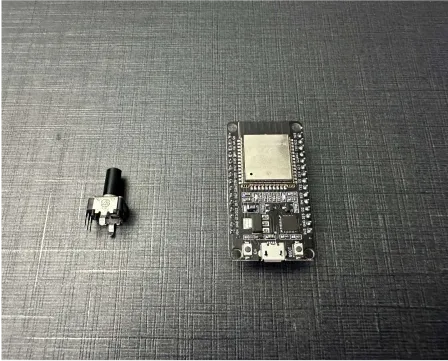 Smart vertical shaft potentiometer