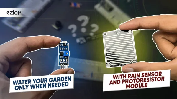 Enhanced rain detection using LDR and Rain sensor