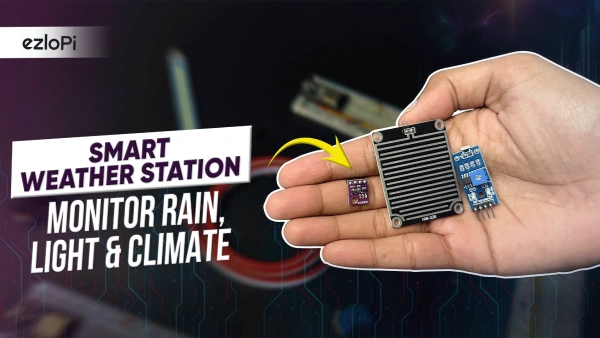 Smart weather station with EzloPi