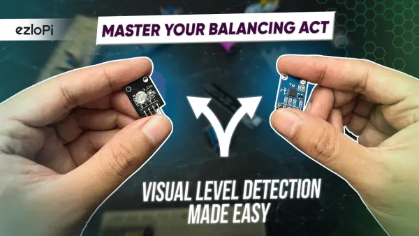 Visual level detection using ADXL335